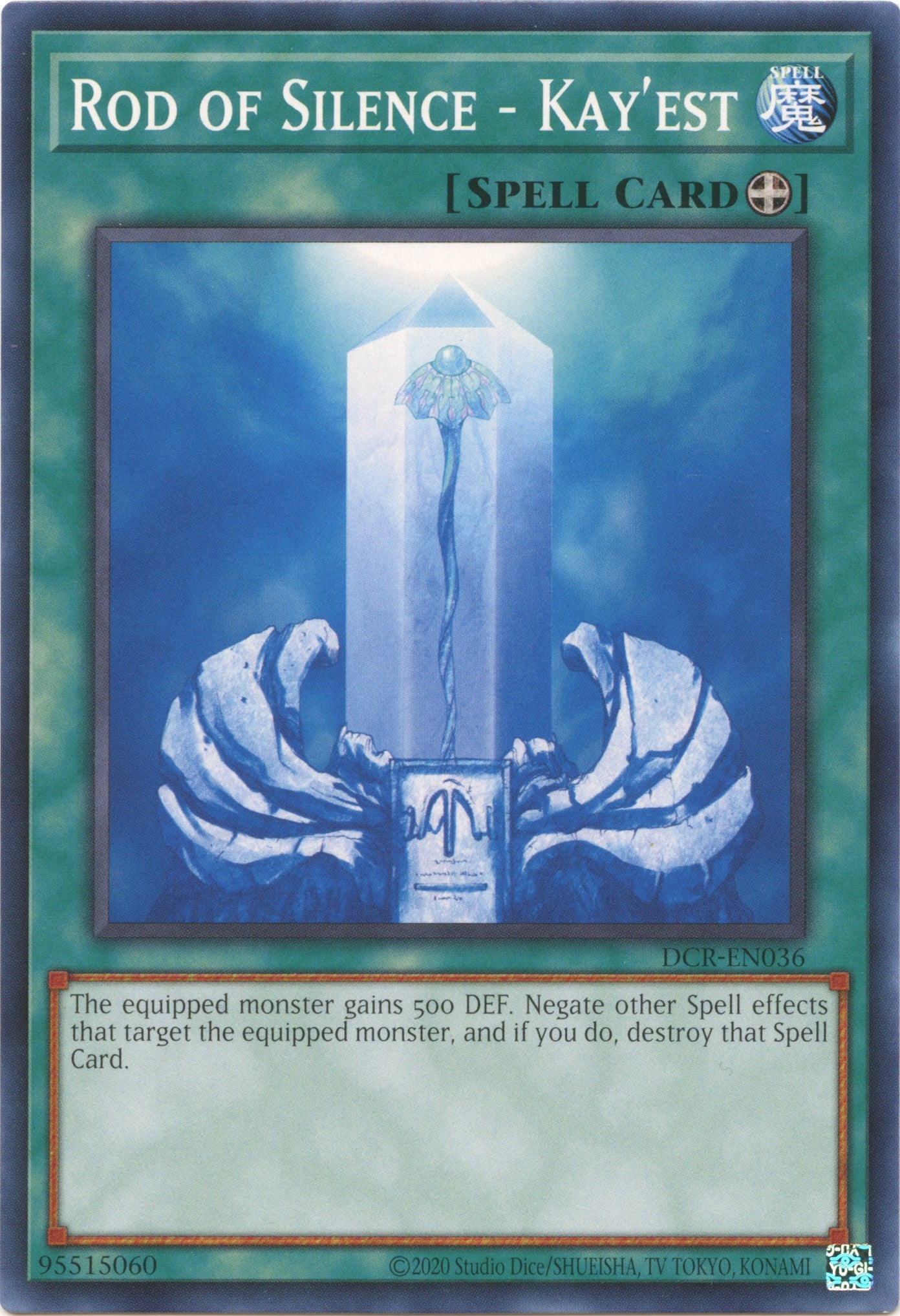 Rod of Silence - Kay'est (25th Anniversary) [DCR-EN036] Common | Arkham Games and Comics