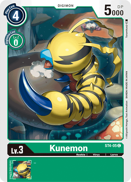 Kunemon [ST4-05] [Starter Deck: Giga Green] | Arkham Games and Comics