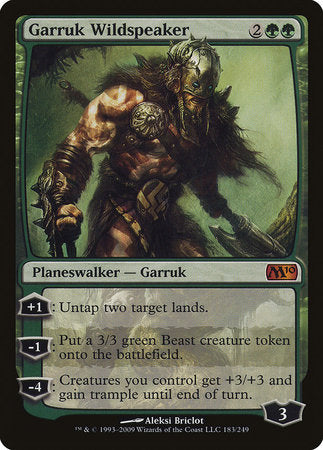 Garruk Wildspeaker [Magic 2010] | Arkham Games and Comics