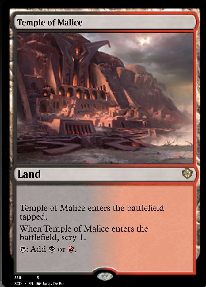 Temple of Malice [Starter Commander Decks] | Arkham Games and Comics