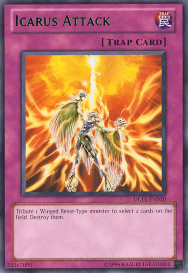 Icarus Attack (Green) [DL11-EN020] Rare | Arkham Games and Comics