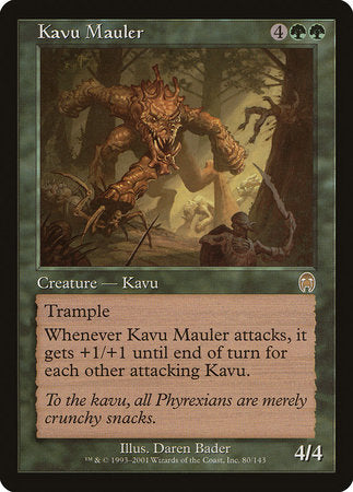 Kavu Mauler [Apocalypse] | Arkham Games and Comics