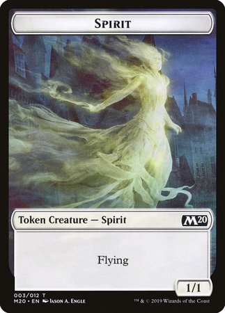 Spirit Token [Core Set 2020 Tokens] | Arkham Games and Comics