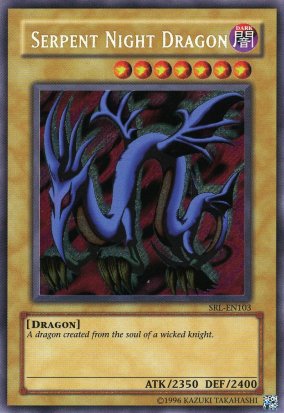 Serpent Night Dragon [SRL-103] Secret Rare | Arkham Games and Comics