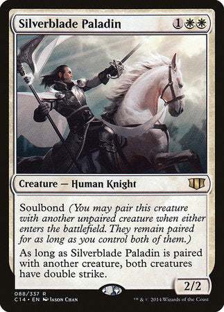 Silverblade Paladin [Commander 2014] | Arkham Games and Comics