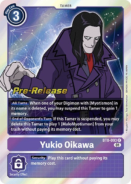 Yukio Oikawa [BT8-093] [New Awakening Pre-Release Cards] | Arkham Games and Comics