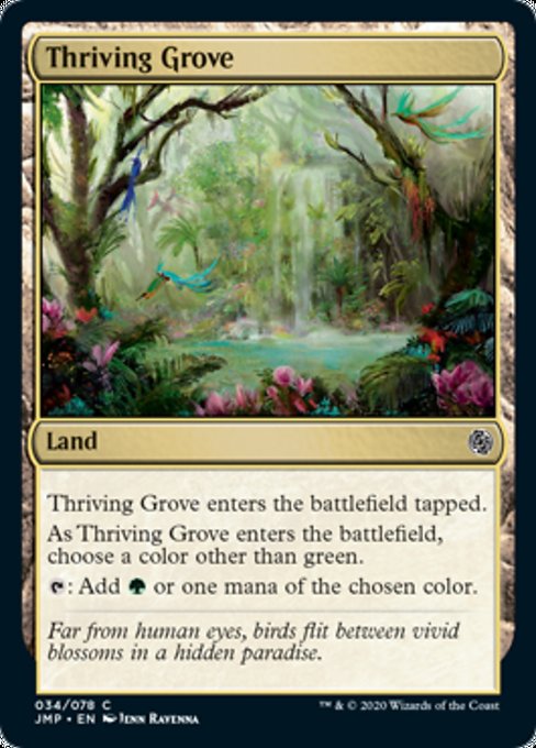 Thriving Grove [Jumpstart] | Arkham Games and Comics