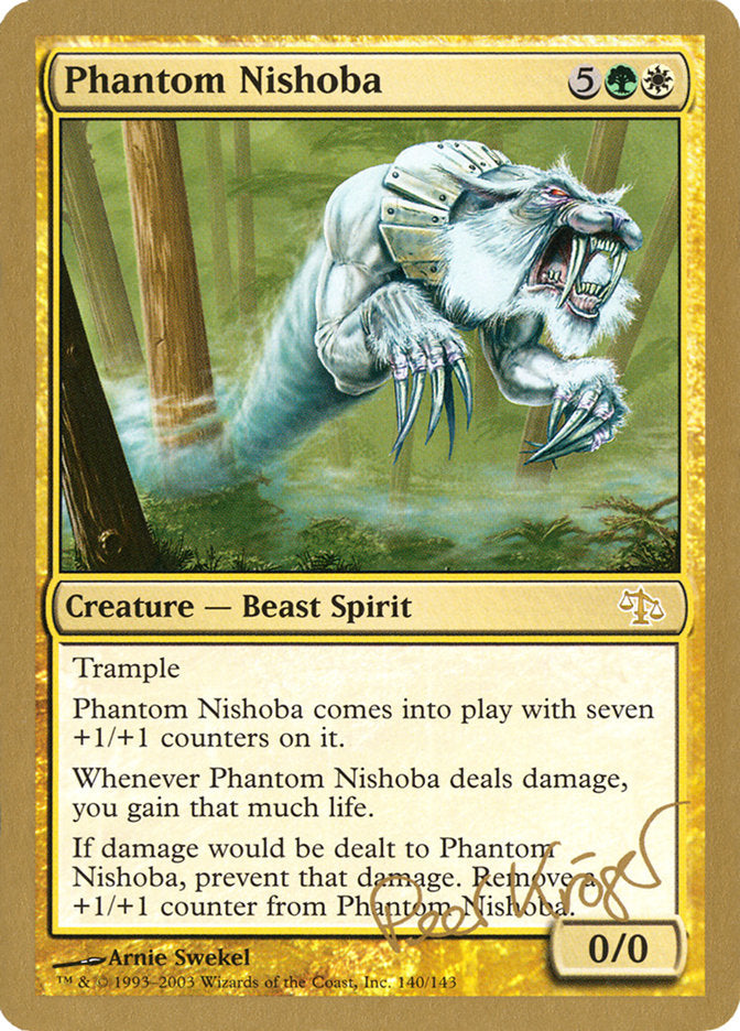 Phantom Nishoba (Peer Kroger) [World Championship Decks 2003] | Arkham Games and Comics