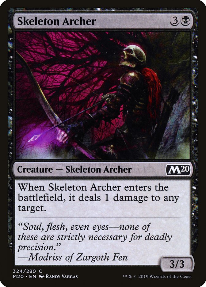 Skeleton Archer [Core Set 2020] | Arkham Games and Comics