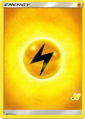 Lightning Energy (Pikachu Stamp #17) [Battle Academy 2020] | Arkham Games and Comics