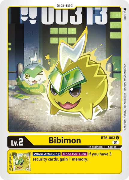 Bibimon [BT6-003] [Double Diamond] | Arkham Games and Comics