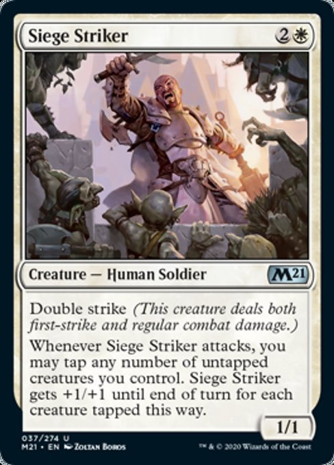 Siege Striker [Core Set 2021] | Arkham Games and Comics