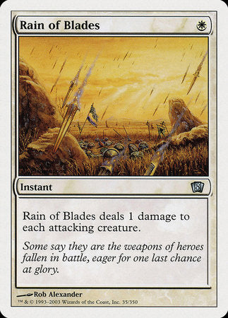 Rain of Blades [Eighth Edition] | Arkham Games and Comics
