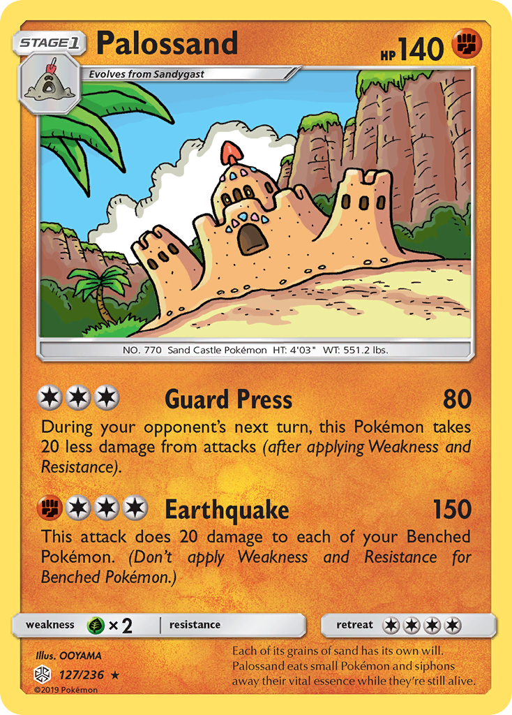 Palossand (127/236) [Sun & Moon: Cosmic Eclipse] | Arkham Games and Comics