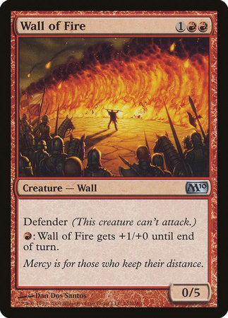 Wall of Fire [Magic 2010] | Arkham Games and Comics