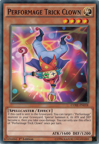 Performage Trick Clown [CORE-EN018] Common | Arkham Games and Comics