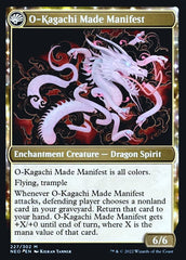 The Kami War // O-Kagachi Made Manifest [Kamigawa: Neon Dynasty Prerelease Promos] | Arkham Games and Comics