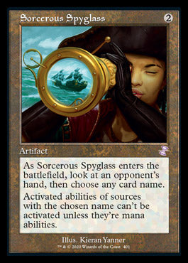 Sorcerous Spyglass (Timeshifted) [Time Spiral Remastered] | Arkham Games and Comics