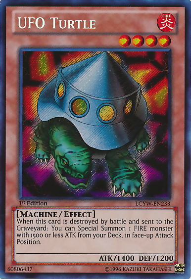 UFO Turtle [LCYW-EN233] Secret Rare | Arkham Games and Comics