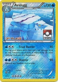 Avalugg (31/106) (League Promo 3rd Place) [XY: Flashfire] | Arkham Games and Comics