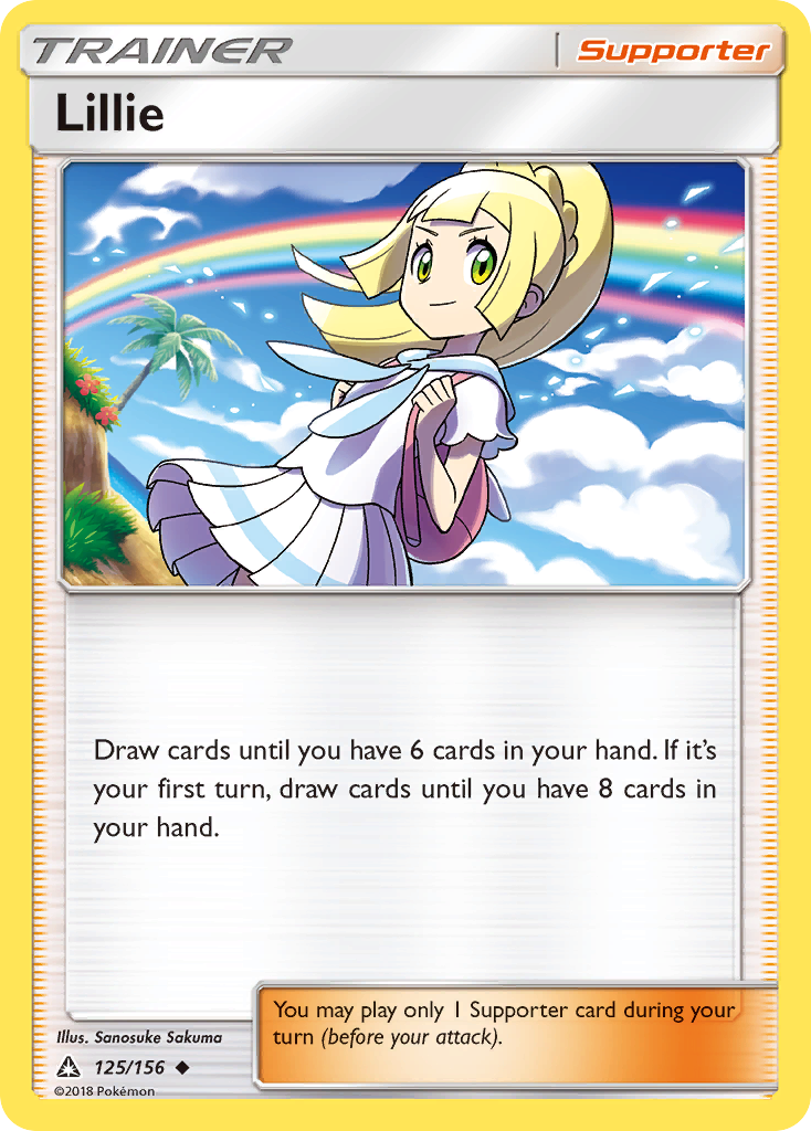 Lillie (125/156) [Sun & Moon: Ultra Prism] | Arkham Games and Comics