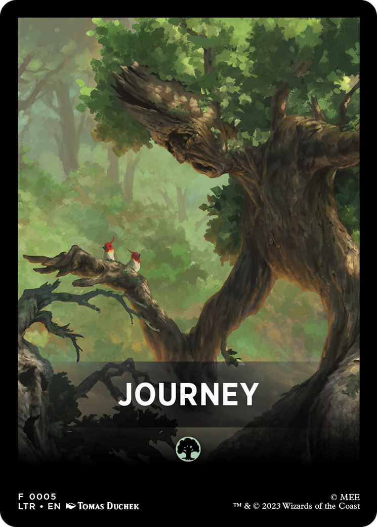 Journey Theme Card [The Lord of the Rings: Tales of Middle-Earth Tokens] | Arkham Games and Comics