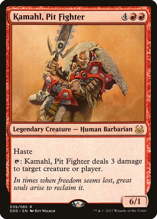Kamahl, Pit Fighter [Duel Decks: Mind vs. Might] | Arkham Games and Comics