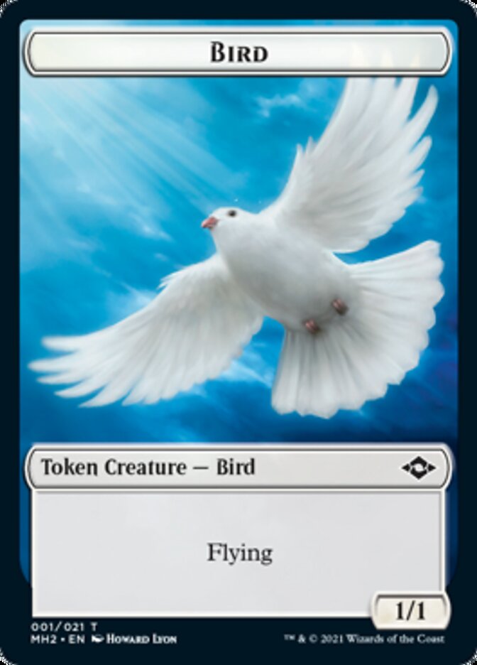 Bird Token // Treasure Token (#20) [Modern Horizons 2 Tokens] | Arkham Games and Comics