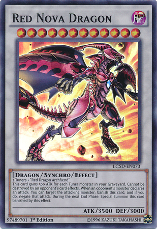 Red Nova Dragon [LC5D-EN073] Super Rare | Arkham Games and Comics