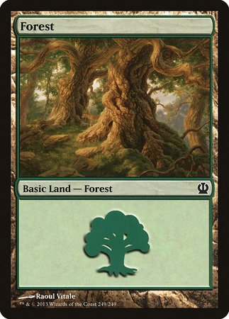 Forest (249) [Theros] | Arkham Games and Comics