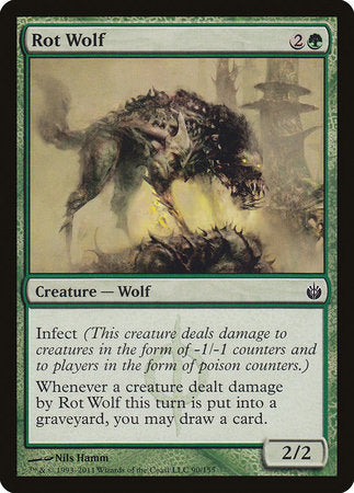 Rot Wolf [Mirrodin Besieged] | Arkham Games and Comics