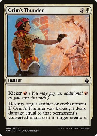 Orim's Thunder [Commander Anthology] | Arkham Games and Comics