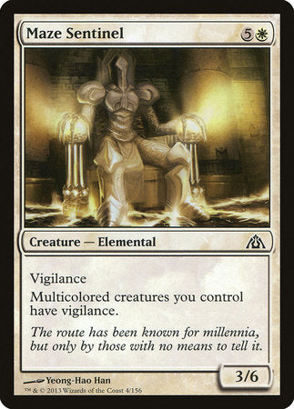 Maze Sentinel [Dragon's Maze] | Arkham Games and Comics