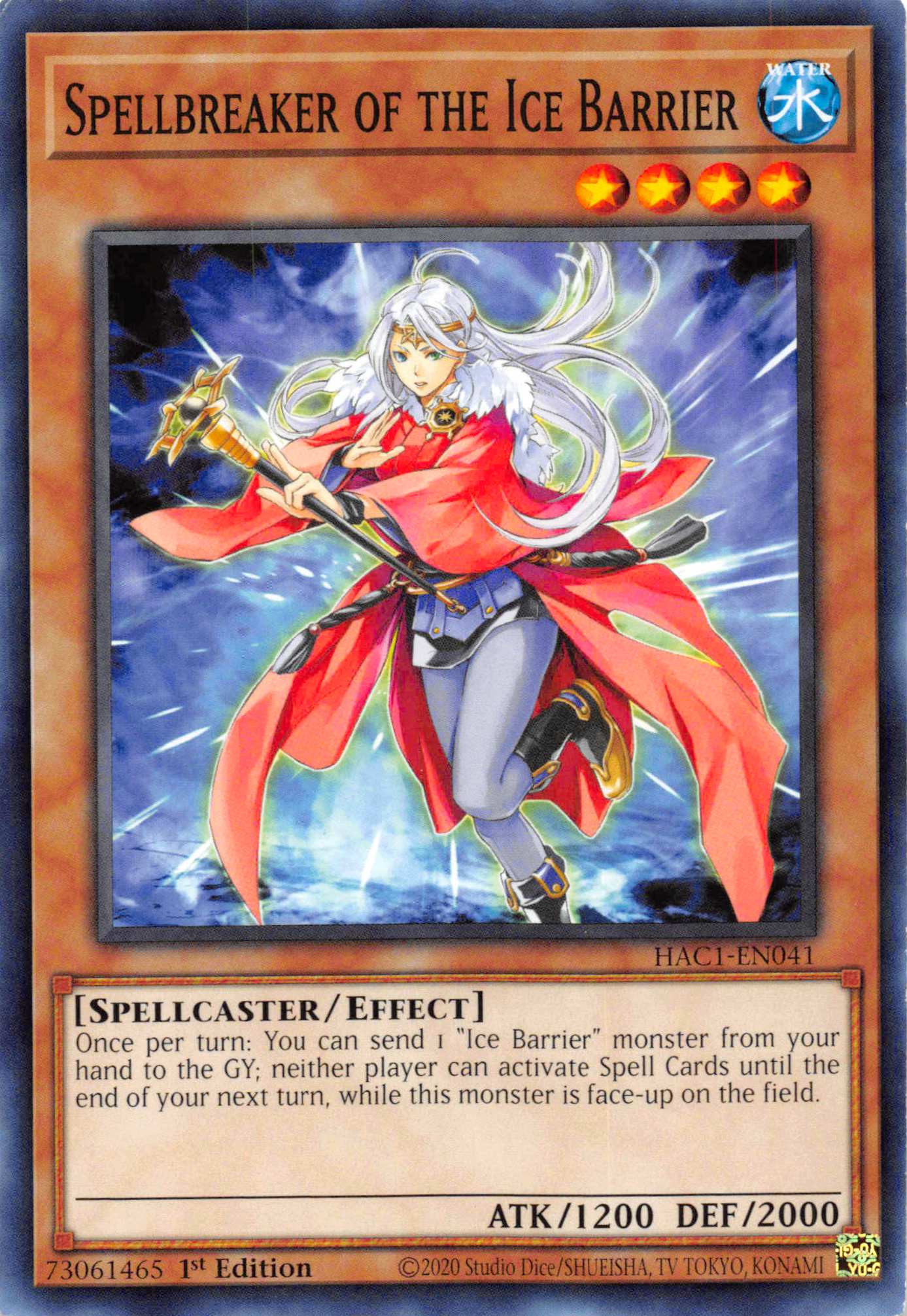 Spellbreaker of the Ice Barrier [HAC1-EN041] Common | Arkham Games and Comics