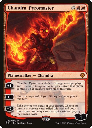 Chandra, Pyromaster [Archenemy: Nicol Bolas] | Arkham Games and Comics