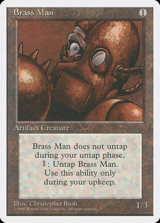 Brass Man [Fourth Edition] | Arkham Games and Comics