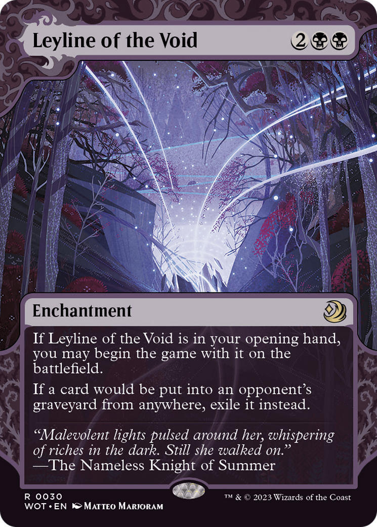 Leyline of the Void [Wilds of Eldraine: Enchanting Tales] | Arkham Games and Comics