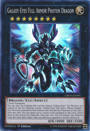 Galaxy-Eyes Full Armor Photon Dragon [CROS-EN095] Super Rare | Arkham Games and Comics