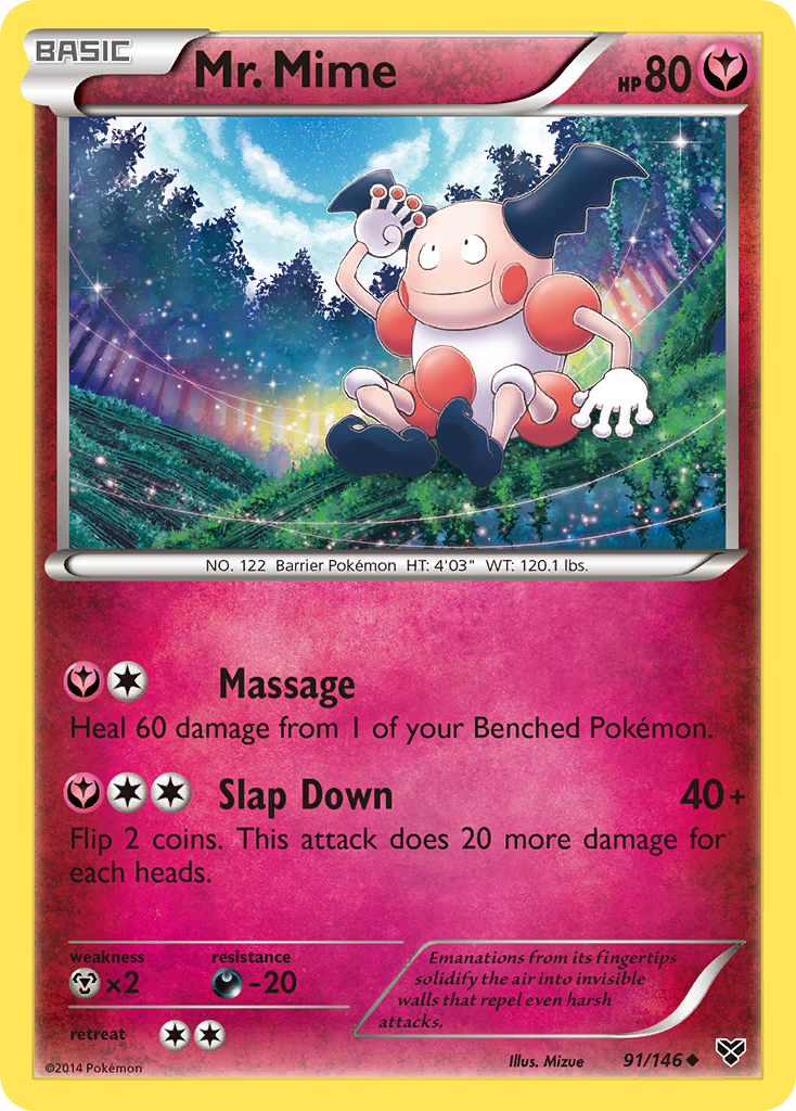 Mr. Mime (91/146) [XY: Base Set] | Arkham Games and Comics