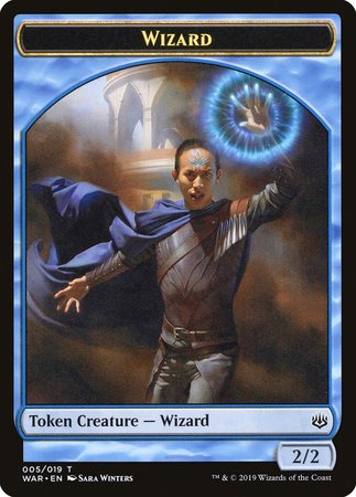 Wizard Token [War of the Spark Tokens] | Arkham Games and Comics