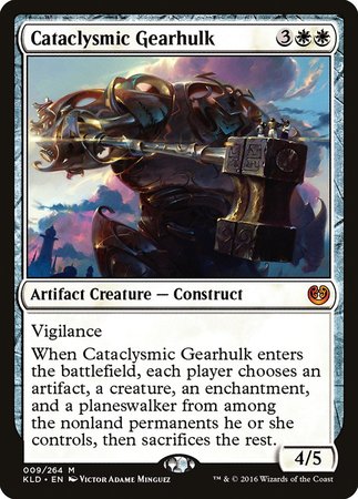 Cataclysmic Gearhulk [Kaladesh] | Arkham Games and Comics