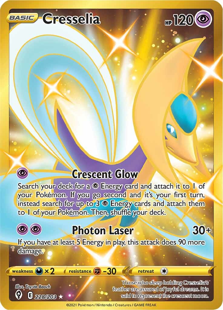 Cresselia (228/203) [Sword & Shield: Evolving Skies] | Arkham Games and Comics