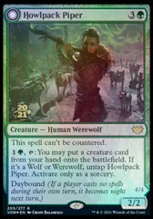 Howlpack Piper // Wildsong Howler [Innistrad: Crimson Vow Prerelease Promos] | Arkham Games and Comics