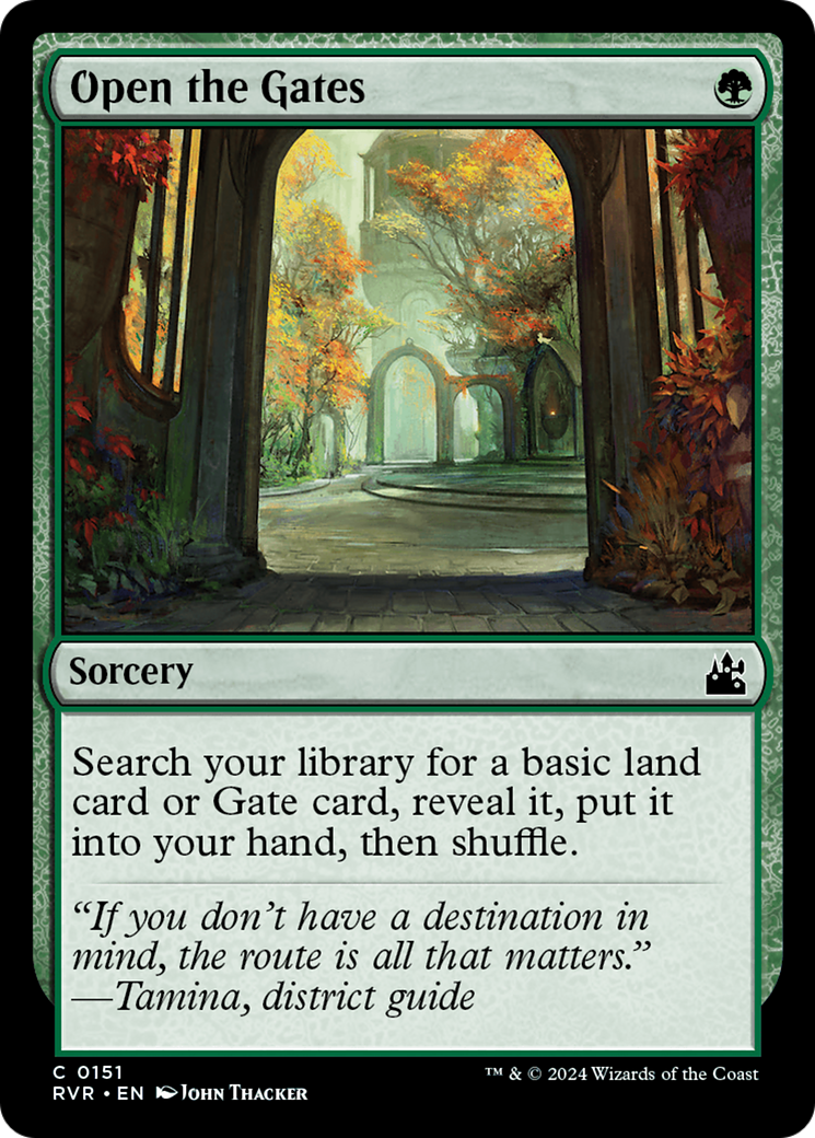 Open the Gates [Ravnica Remastered] | Arkham Games and Comics