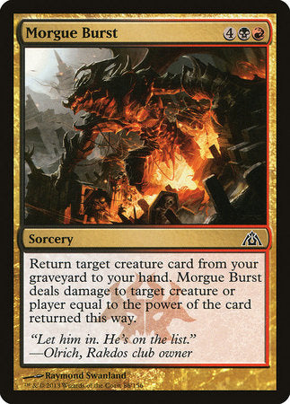 Morgue Burst [Dragon's Maze] | Arkham Games and Comics