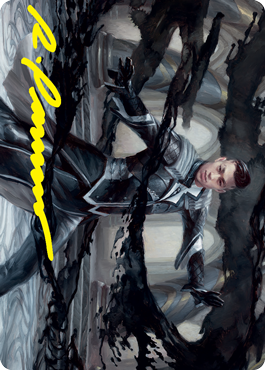 Killian, Ink Duelist Art Card (Gold-Stamped Signature) [Strixhaven: School of Mages Art Series] | Arkham Games and Comics