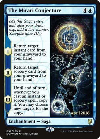 The Mirari Conjecture [Dominaria Promos] | Arkham Games and Comics
