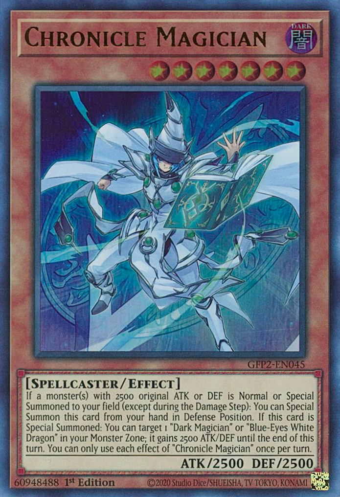 Chronicle Magician [GFP2-EN045] Ultra Rare | Arkham Games and Comics