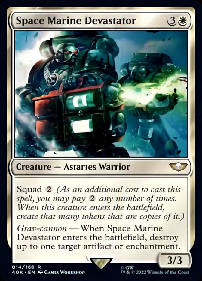Space Marine Devastator [Universes Beyond: Warhammer 40,000] | Arkham Games and Comics