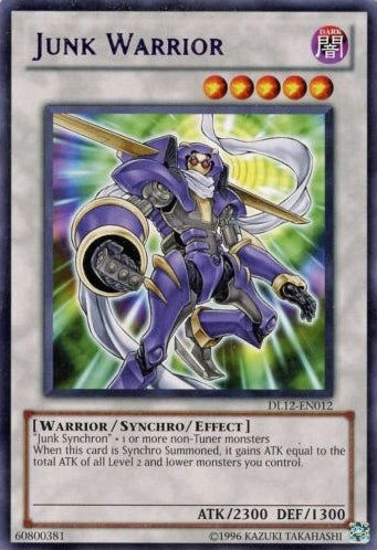 Junk Warrior (Purple) [DL12-EN012] Rare | Arkham Games and Comics